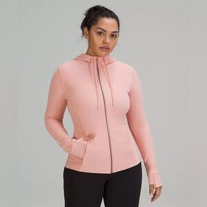 NWT! Lululemon Hooded Define Jacket *Nulu in Pink Puff Size 18